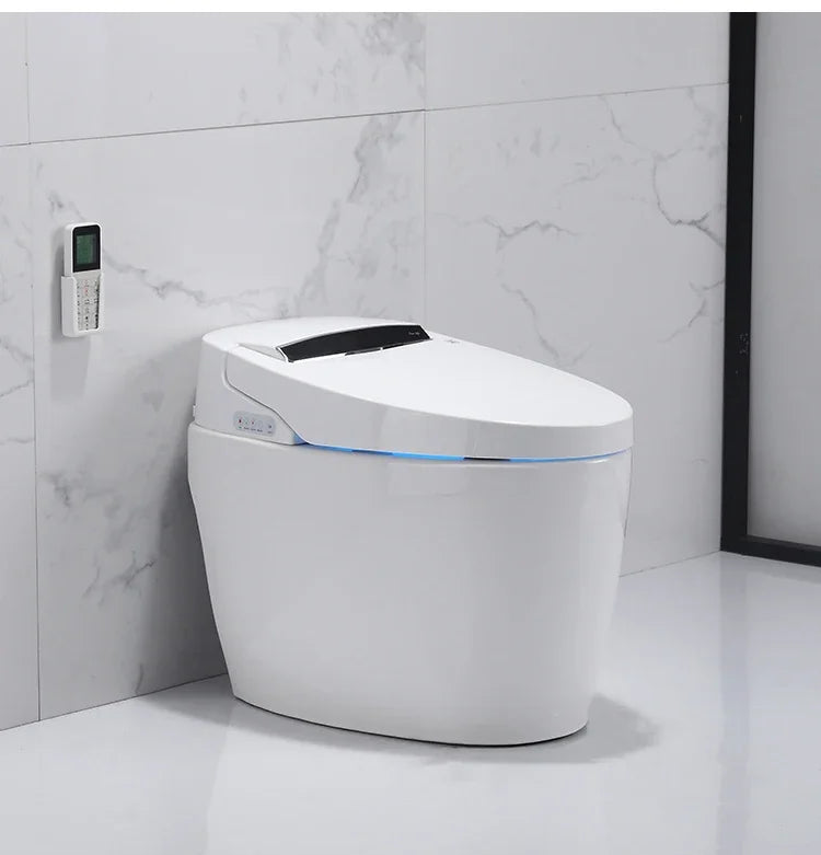zqSmart toilet toilet, fully automatic voice integrated, no water pressure limit instant hot toilet