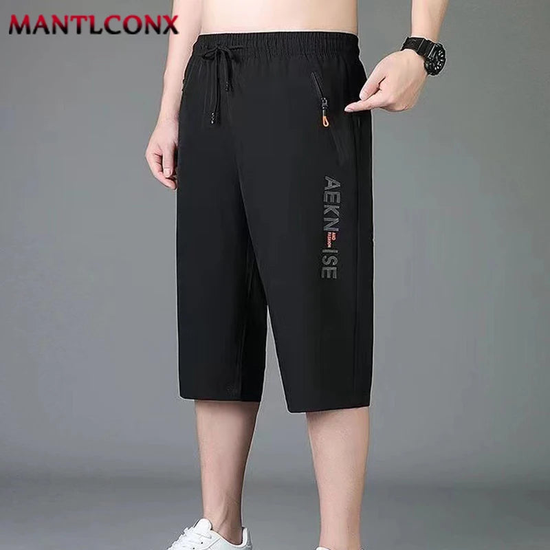 New Fashion Sports Shorts Men Breathable Quick Dry Men&