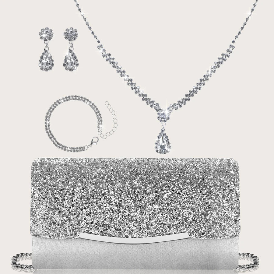 Romantic and stylish sequined women&