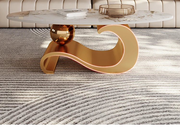 Luxury Living Room Coffee Tables Base Book Nordic Marble Coffee Table Dressing Auxiliary Designer Mesa De Centro De Sala Tables