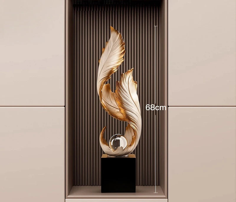 Living Room Resin Figurine Abstract Decorative Ornament Modern Room Creative Sculpture Home Decoration Valentine&