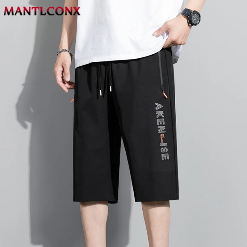 New Fashion Sports Shorts Men Breathable Quick Dry Men&