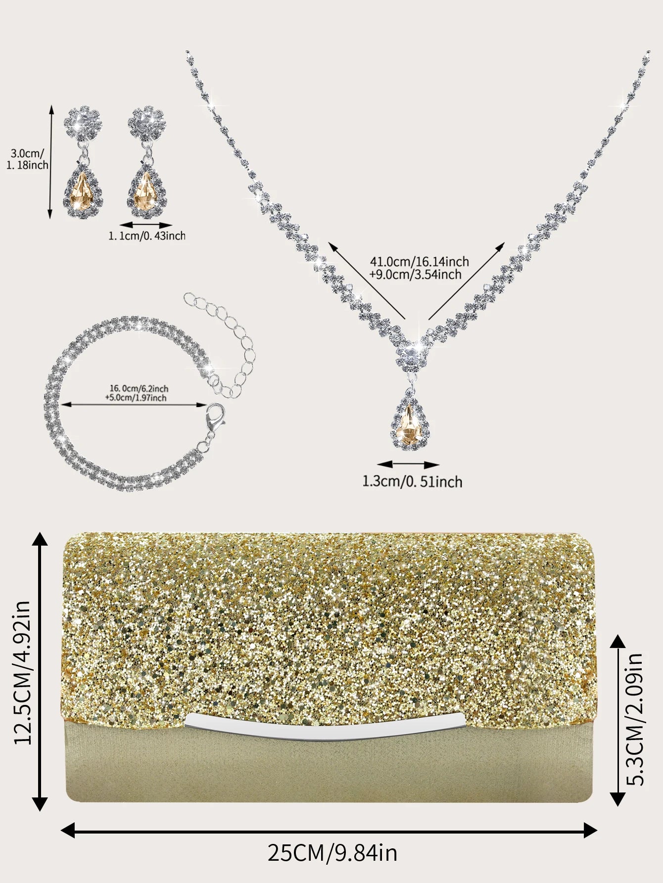Romantic and stylish sequined women&
