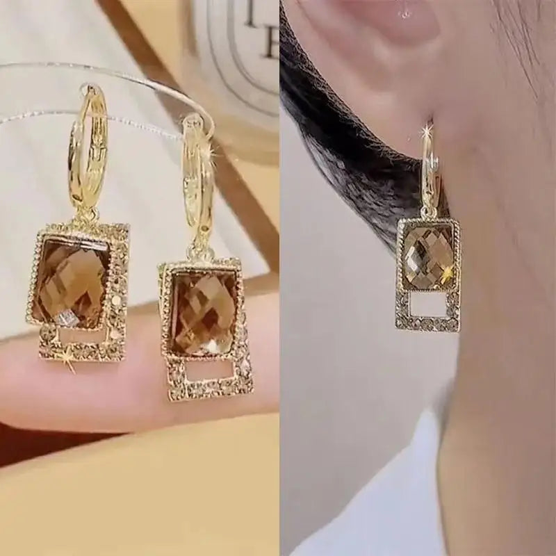 925 Silver Needle Korean Fashion Pearl Tassel Earrings For Women Jewelry 2025 Trending New Luxury Women&