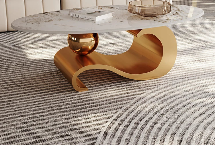 Luxury Living Room Coffee Tables Base Book Nordic Marble Coffee Table Dressing Auxiliary Designer Mesa De Centro De Sala Tables