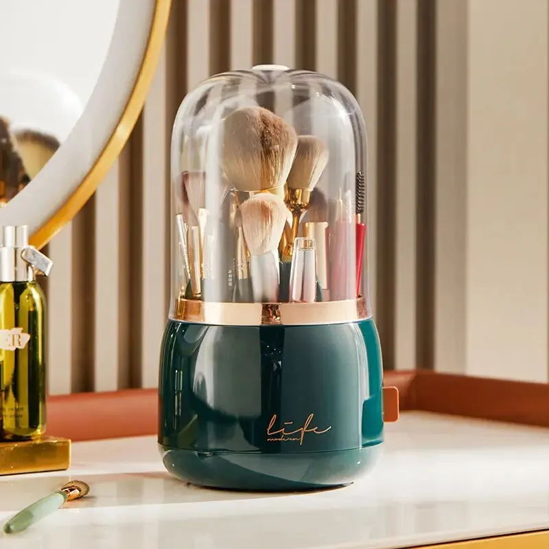Large Capacity Makeup Organizer and Cosmetic Storage Box for Dressing Table
