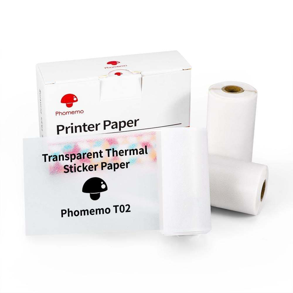 Portable Bluetooth Thermal Label and Photo Printer for Home and Education