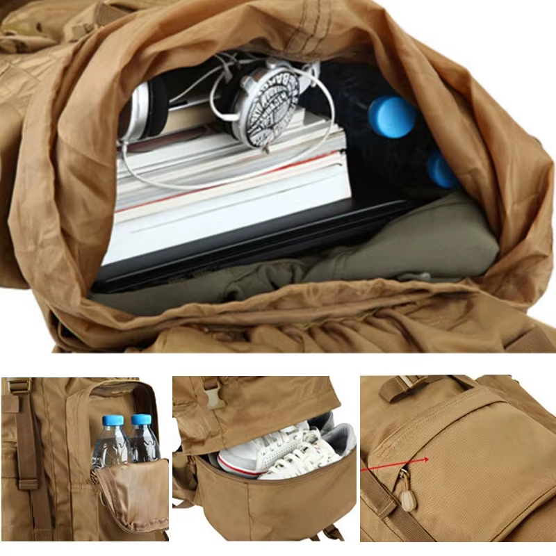 70L Waterproof Tactical Backpack for Outdoor Activities and Adventures