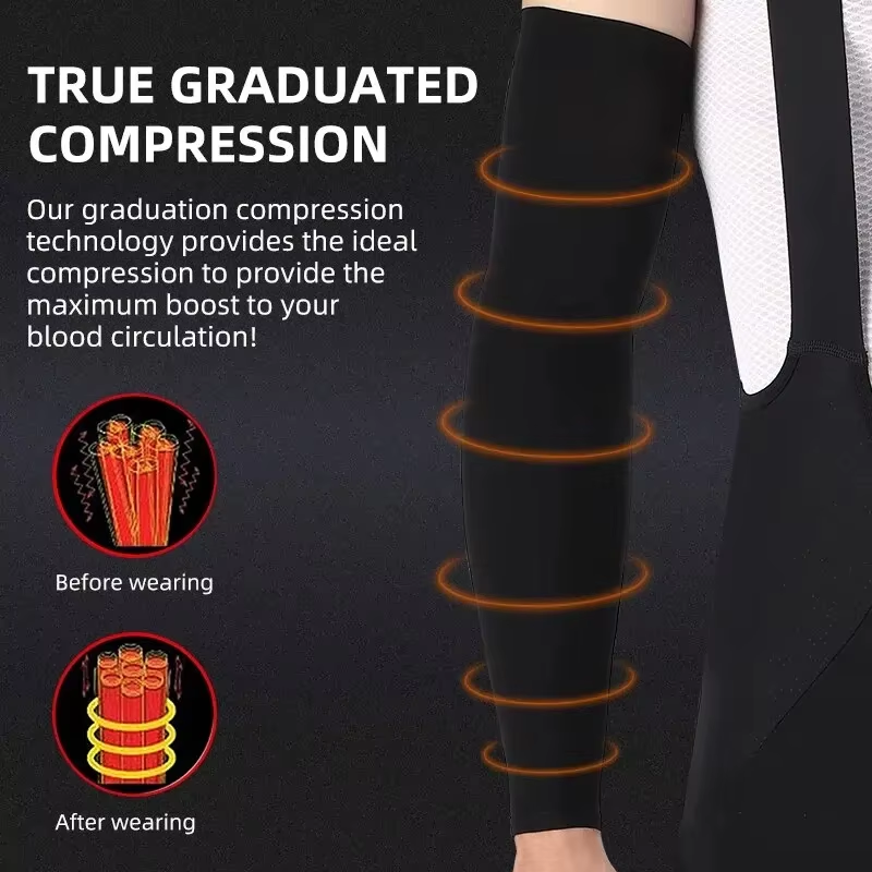 Ice Silk Sports Arm Sleeves Cycling Sun UV Protection Outdoor Travel Running Gym