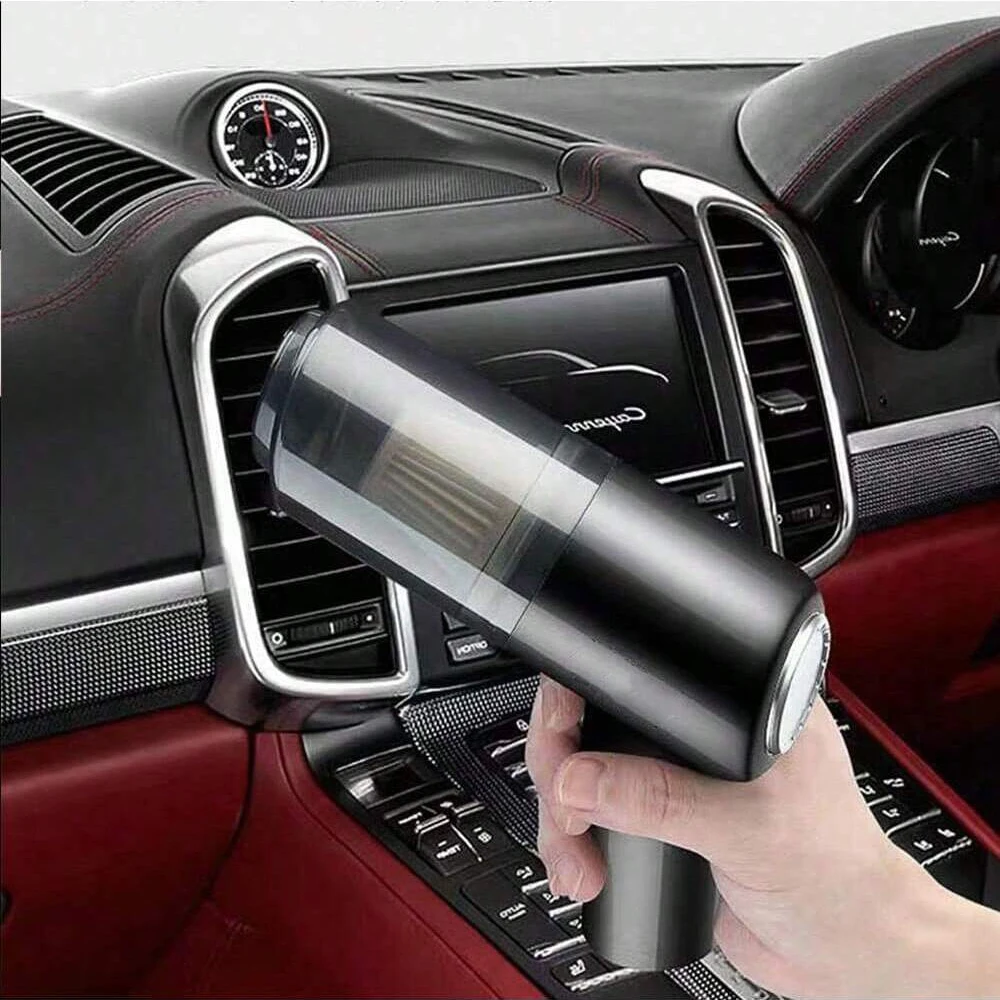USB Rechargeable 3-in-1 Vacuum Cleaner for Home and Car with Suction and Blowing