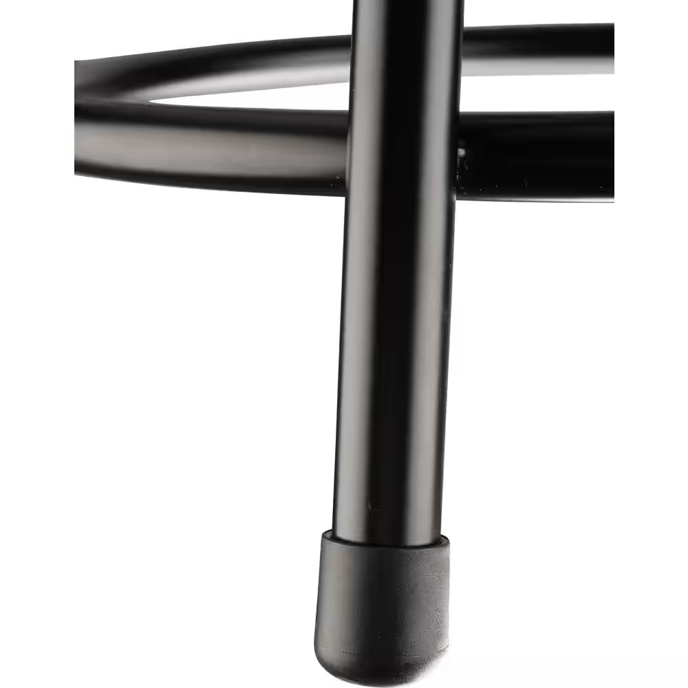 18 In. Black Heavy-Duty Steel Stool (2-Pack)