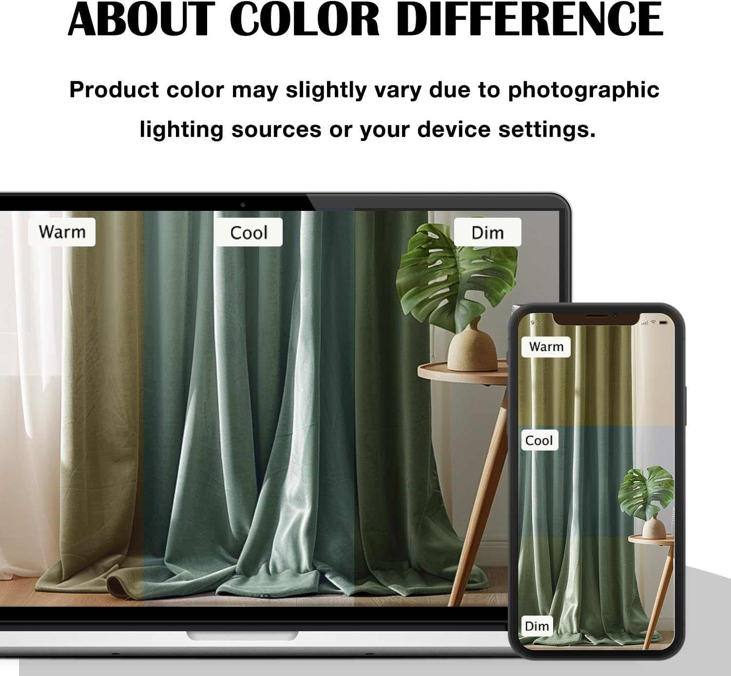 Blackout Velvet Curtains Green 84 Inch Thermal Insulated Drapes for Dinning Room