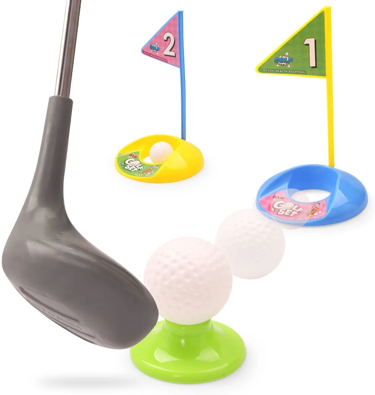 Golf Club Set for Kids, Indoor Outdoor Sports Toys, Birthday Gift for Boys Girls