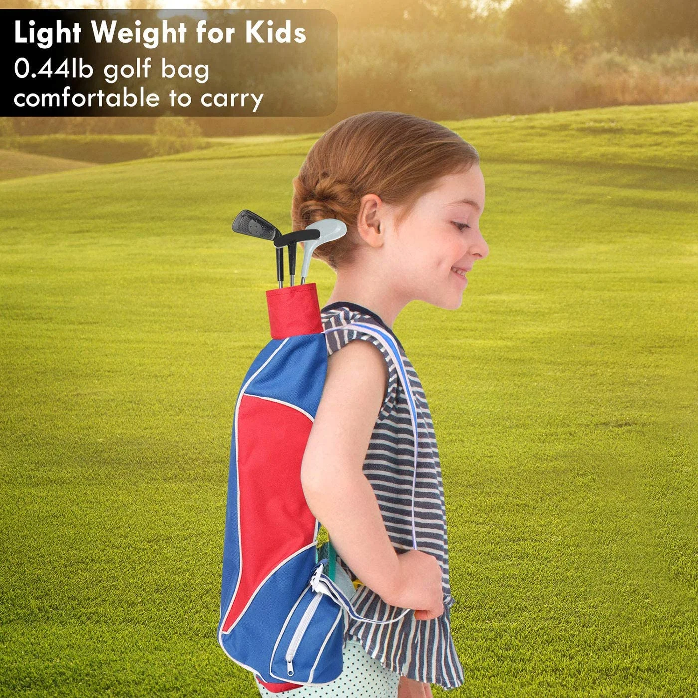 Golf Club Set for Kids, Indoor Outdoor Sports Toys, Birthday Gift for Boys Girls