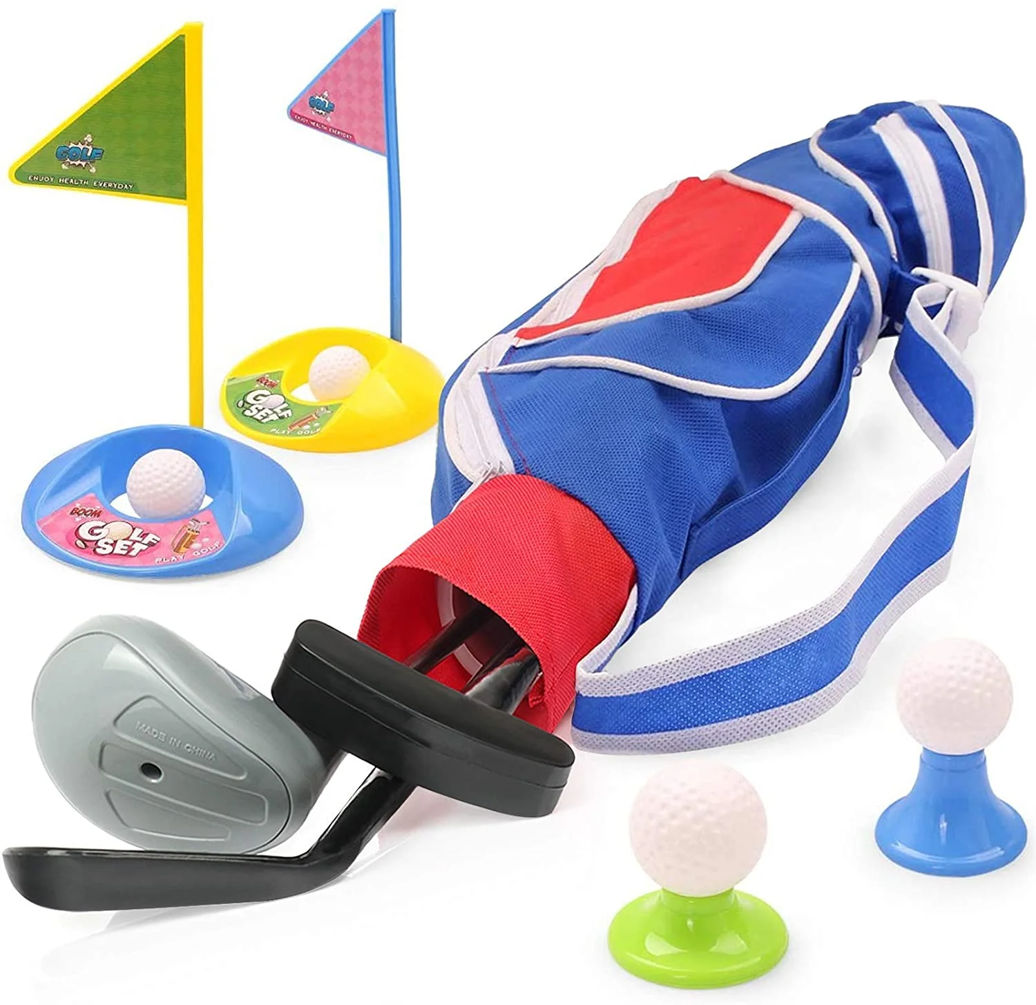 Golf Club Set for Kids, Indoor Outdoor Sports Toys, Birthday Gift for Boys Girls