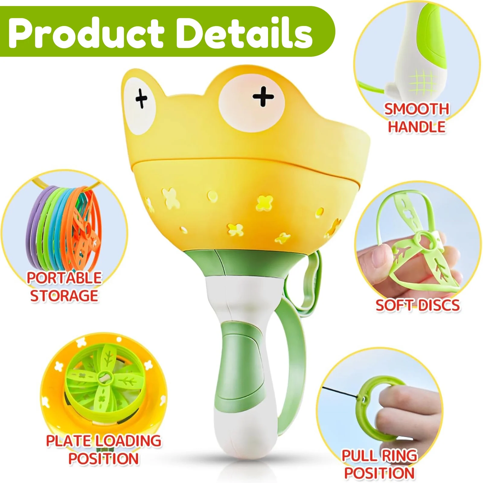 Outside Toys for Kids Ages 4-8, Manual Capture Catching Game - Toddler Chasing T