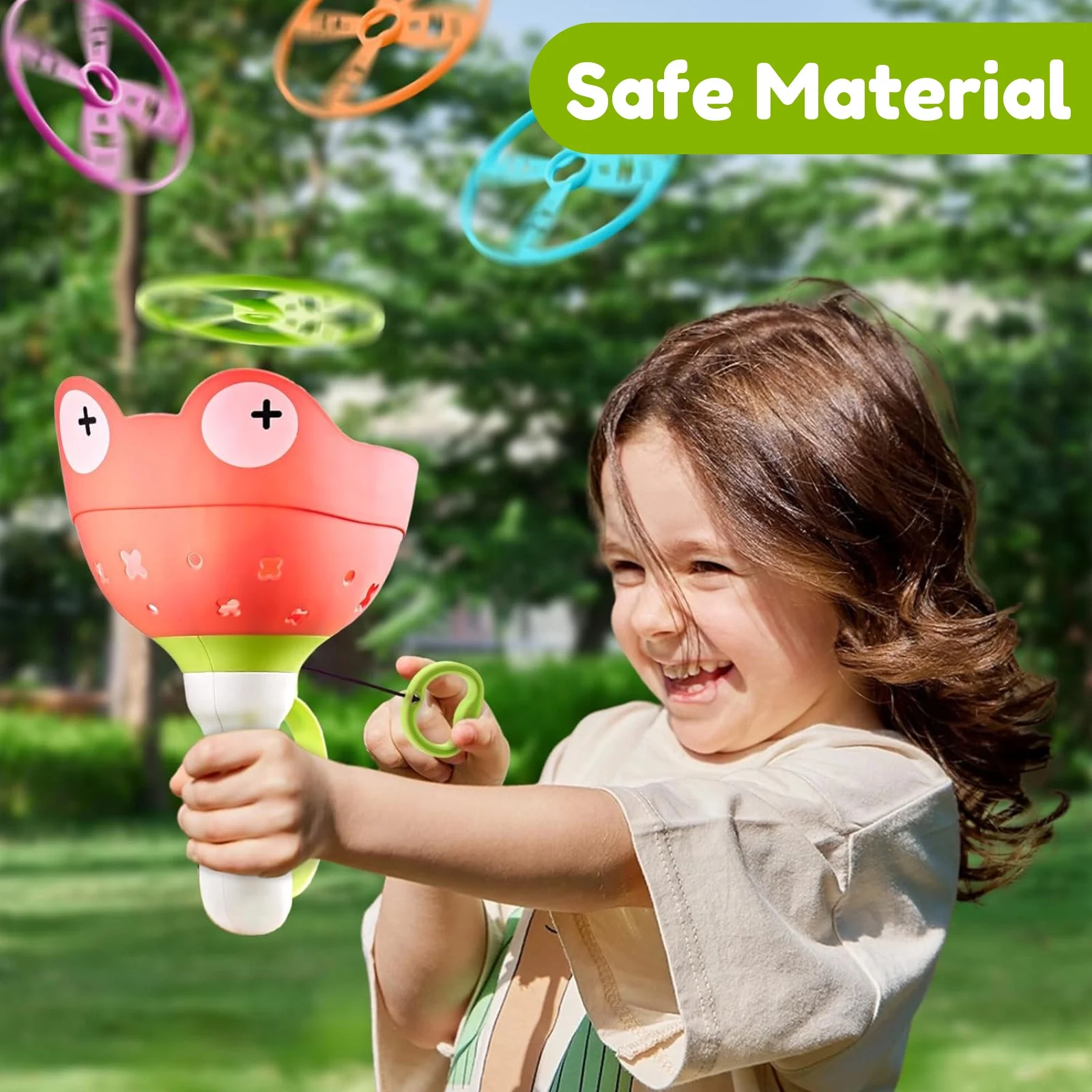 Outside Toys for Kids Ages 4-8, Manual Capture Catching Game - Toddler Chasing T