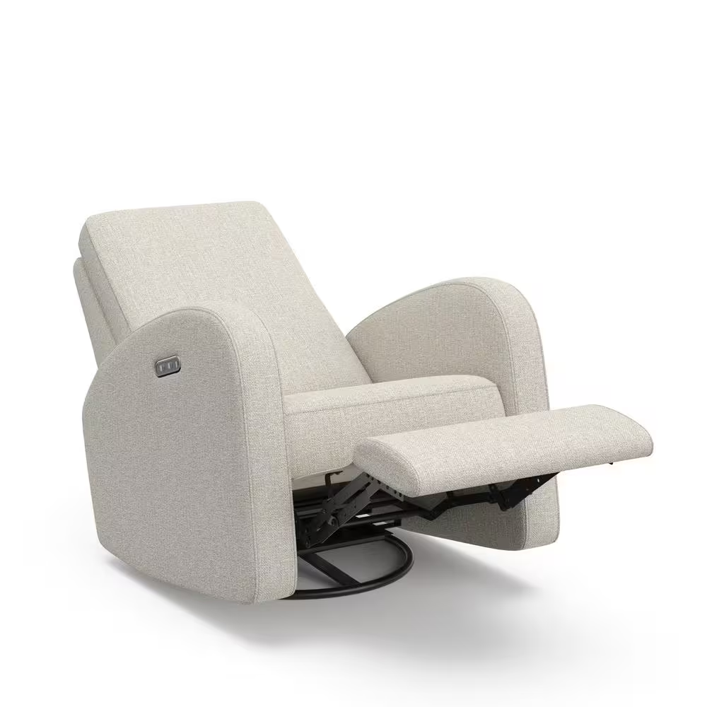 Santa Monica Dune Basketweave Power Recliner