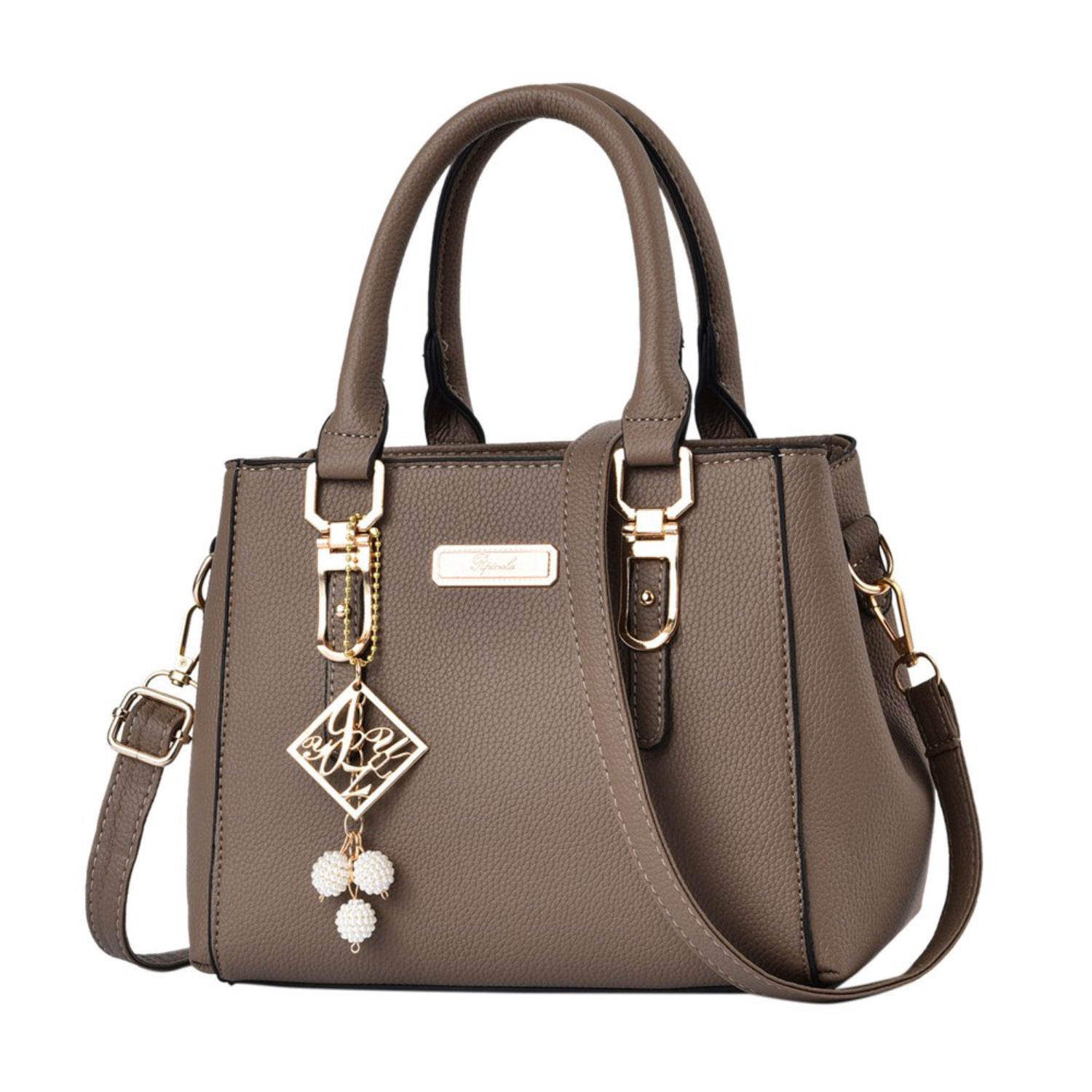 Large Capacity Leather Messenger Handbag Fashion Women&