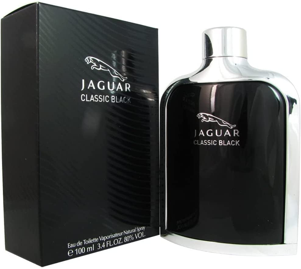 Classic Black Eau De Toilette Spray for Men, 3.4 Ounce/0.21 Pounds