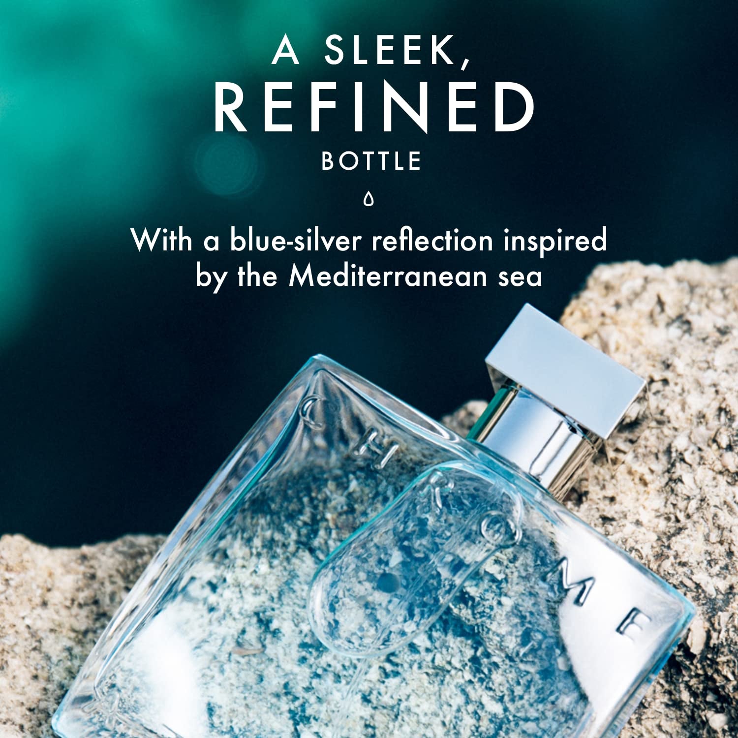 Azzaro Chrome Eau De Toilette - Fresh Aquatic Mens Cologne - Citrus, Woody, Musky Fragrance -Fresh tes of Bergamot - Everyday Wear - Classic Summer Beach Scent - Luxury Perfumes for Men