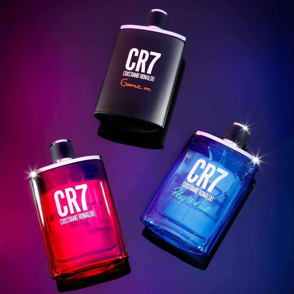 CR7 Game on - Aromatic Fragrance for Men - Woody and Alluring Scent - Tropical and Dense Essence - a Dark and Sophisticated Aesthetic - Bold and Long Wearing - 50 Ml EDT Spray.