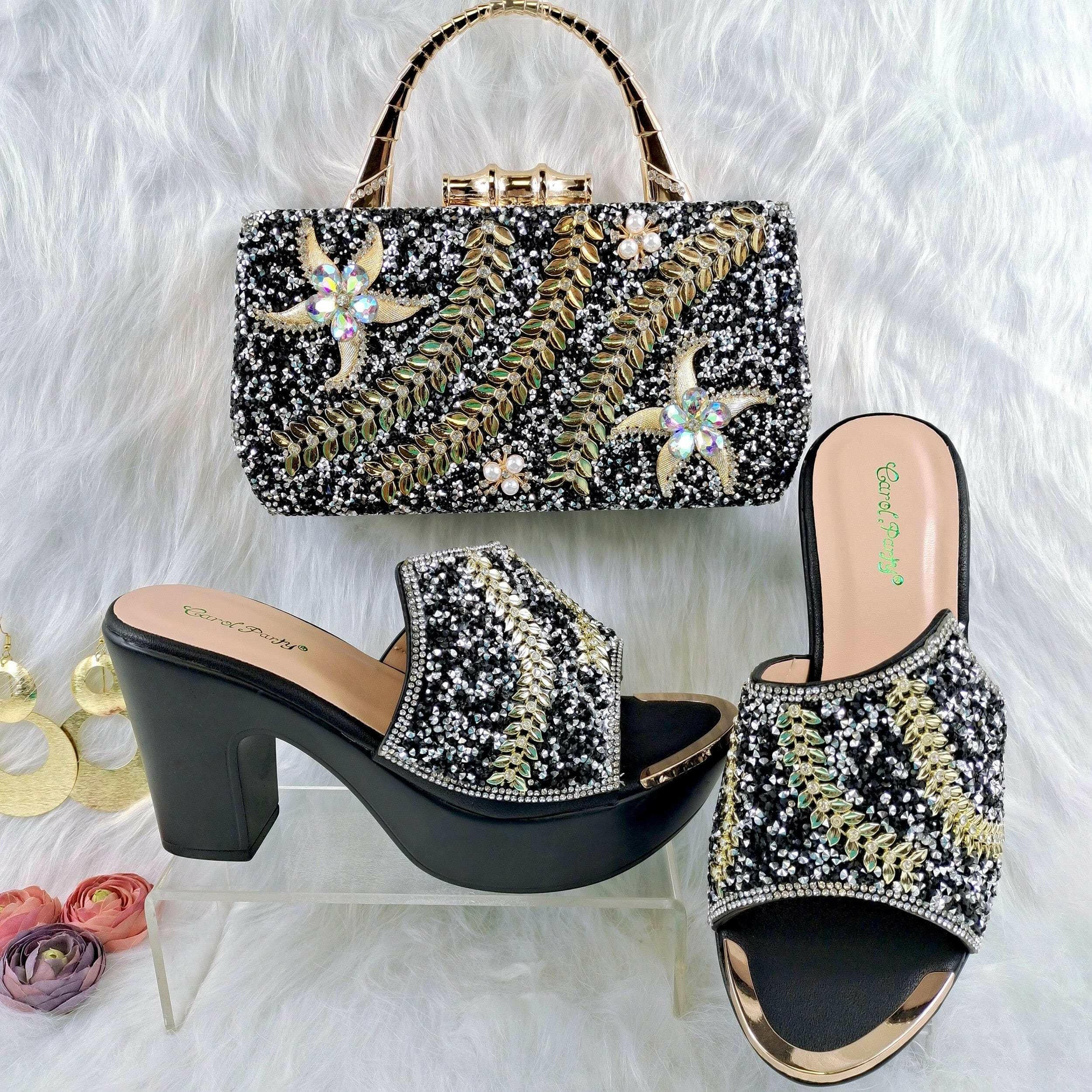 Royal Wedding Party Shoes And Bag