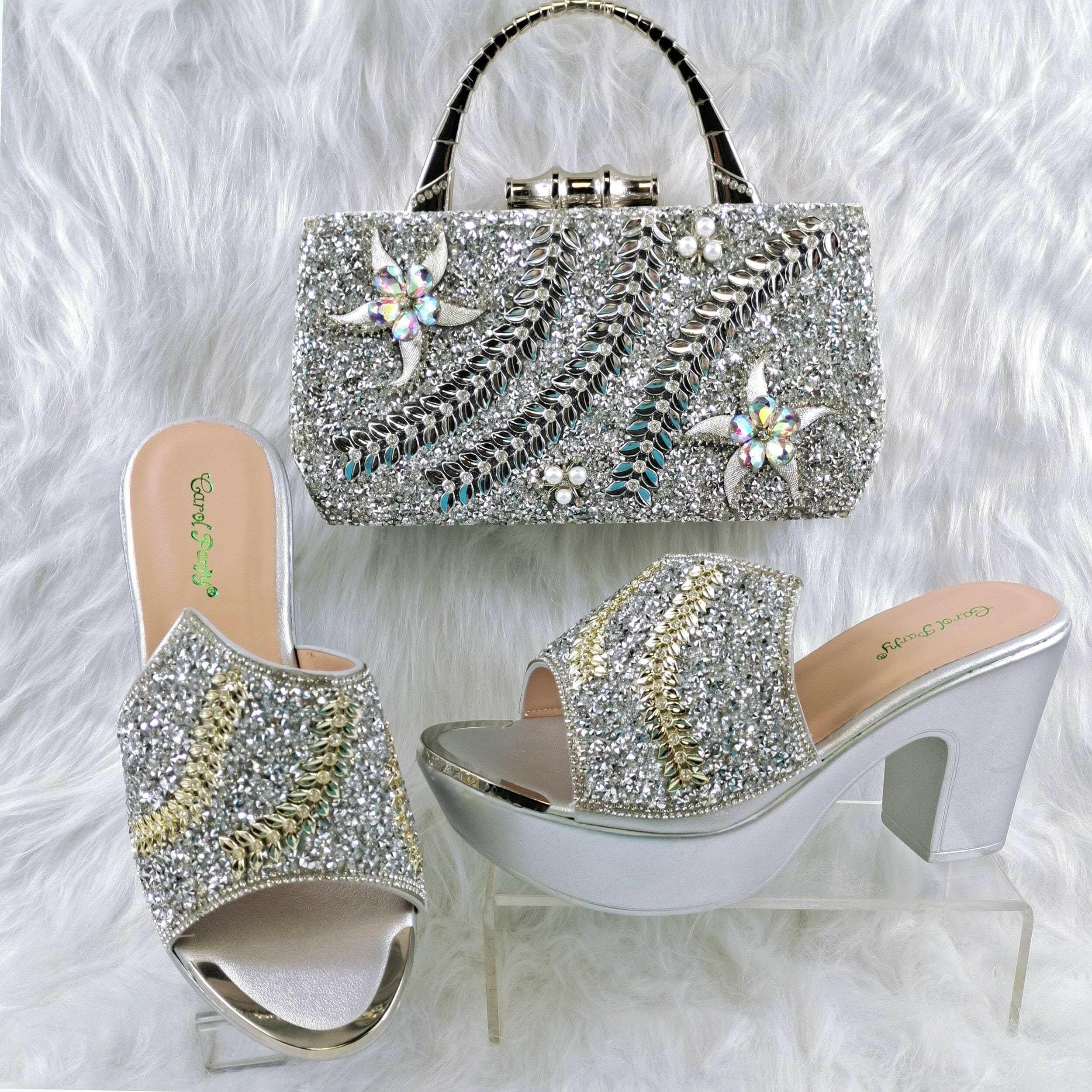 Royal Wedding Party Shoes And Bag