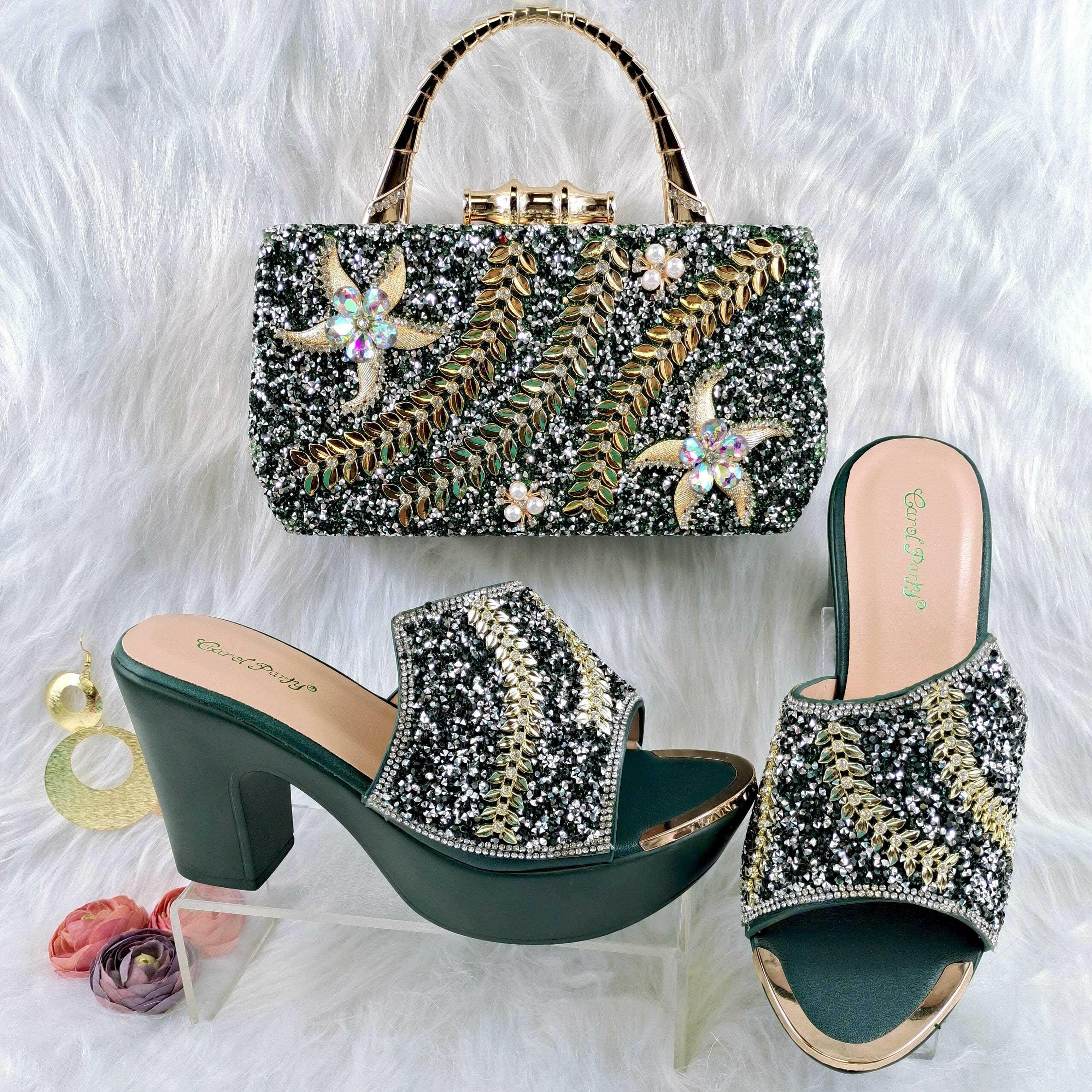 Royal Wedding Party Shoes And Bag