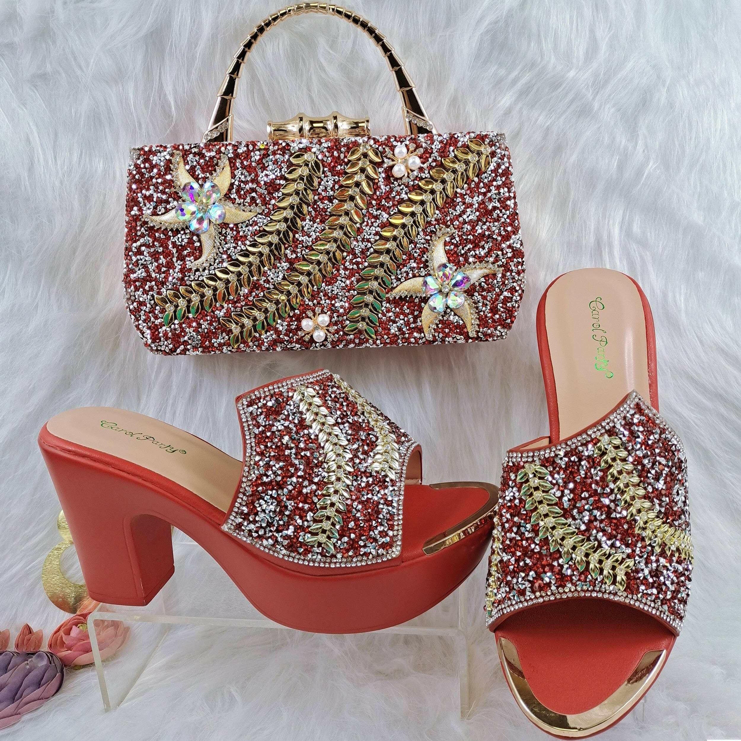 Royal Wedding Party Shoes And Bag