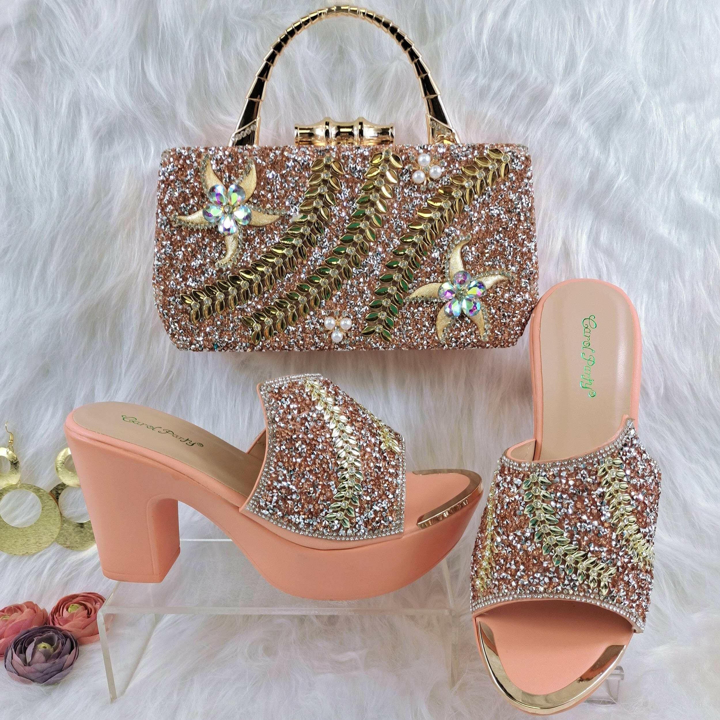 Royal Wedding Party Shoes And Bag