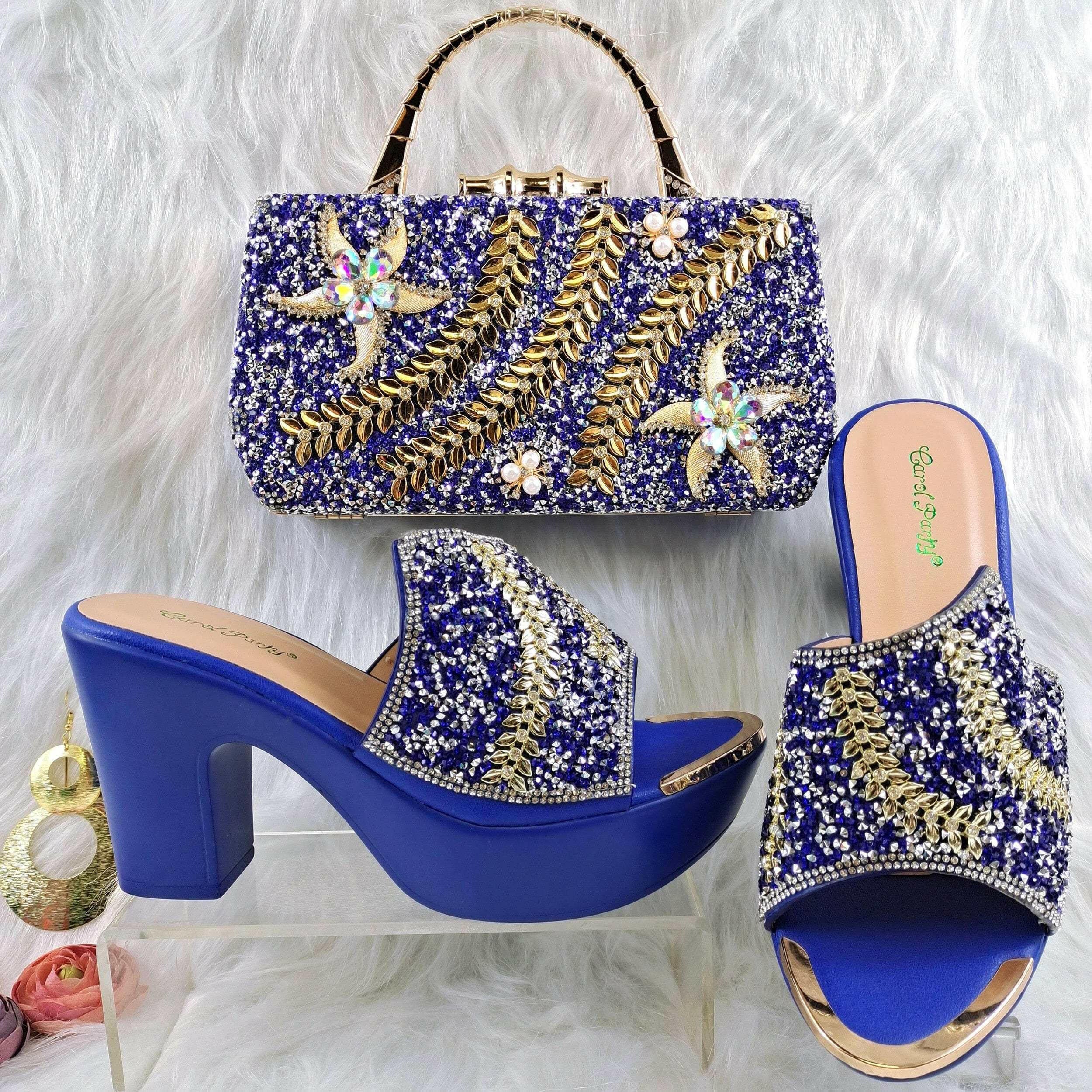 Royal Wedding Party Shoes And Bag