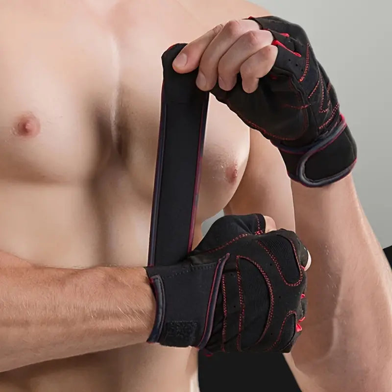 Fitness Gloves for Weightlifting & Running - Palm Guard - Mohammad collection