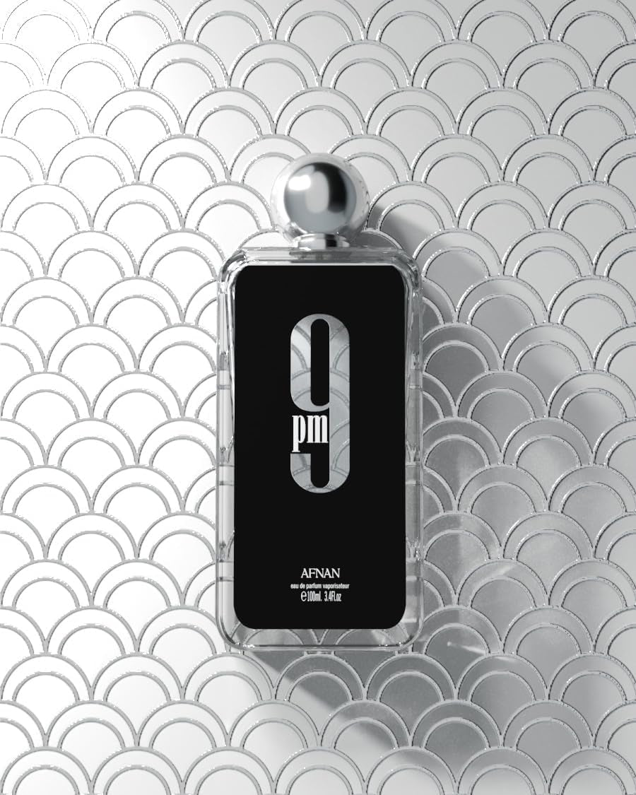 9 Pm for Men Eau De Parfum Spray, 3.4 Ounce