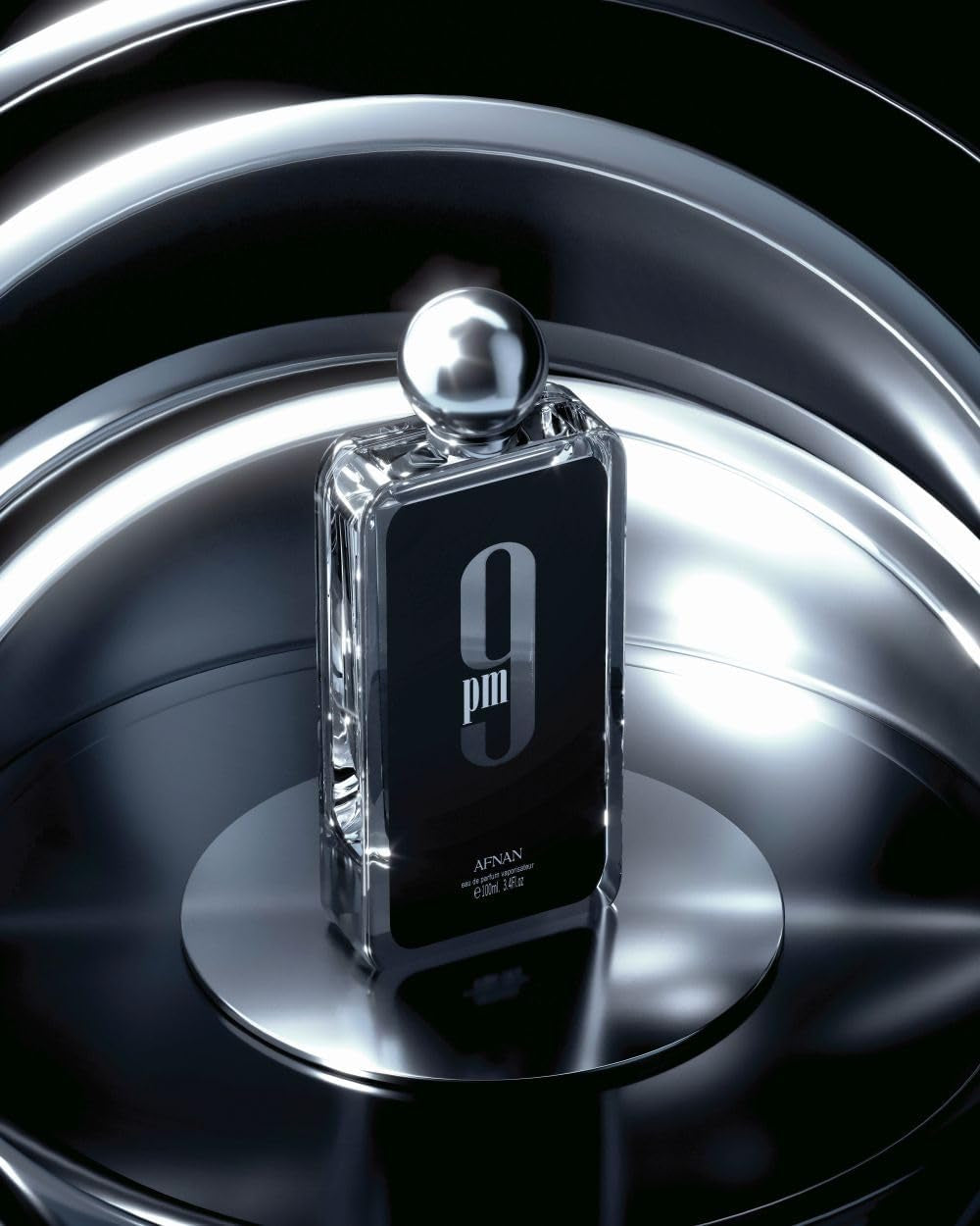 9 Pm for Men Eau De Parfum Spray, 3.4 Ounce