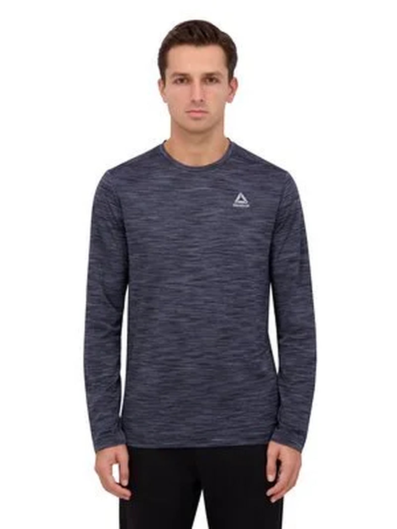 Mens and Big Mens Stride Performance Long Sleeve Shirt, Sizes XS-5XL