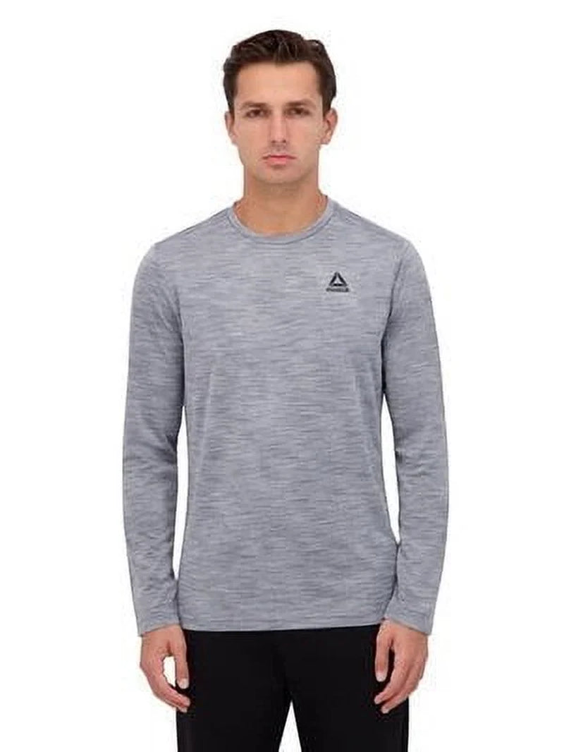 Mens and Big Mens Stride Performance Long Sleeve Shirt, Sizes XS-5XL