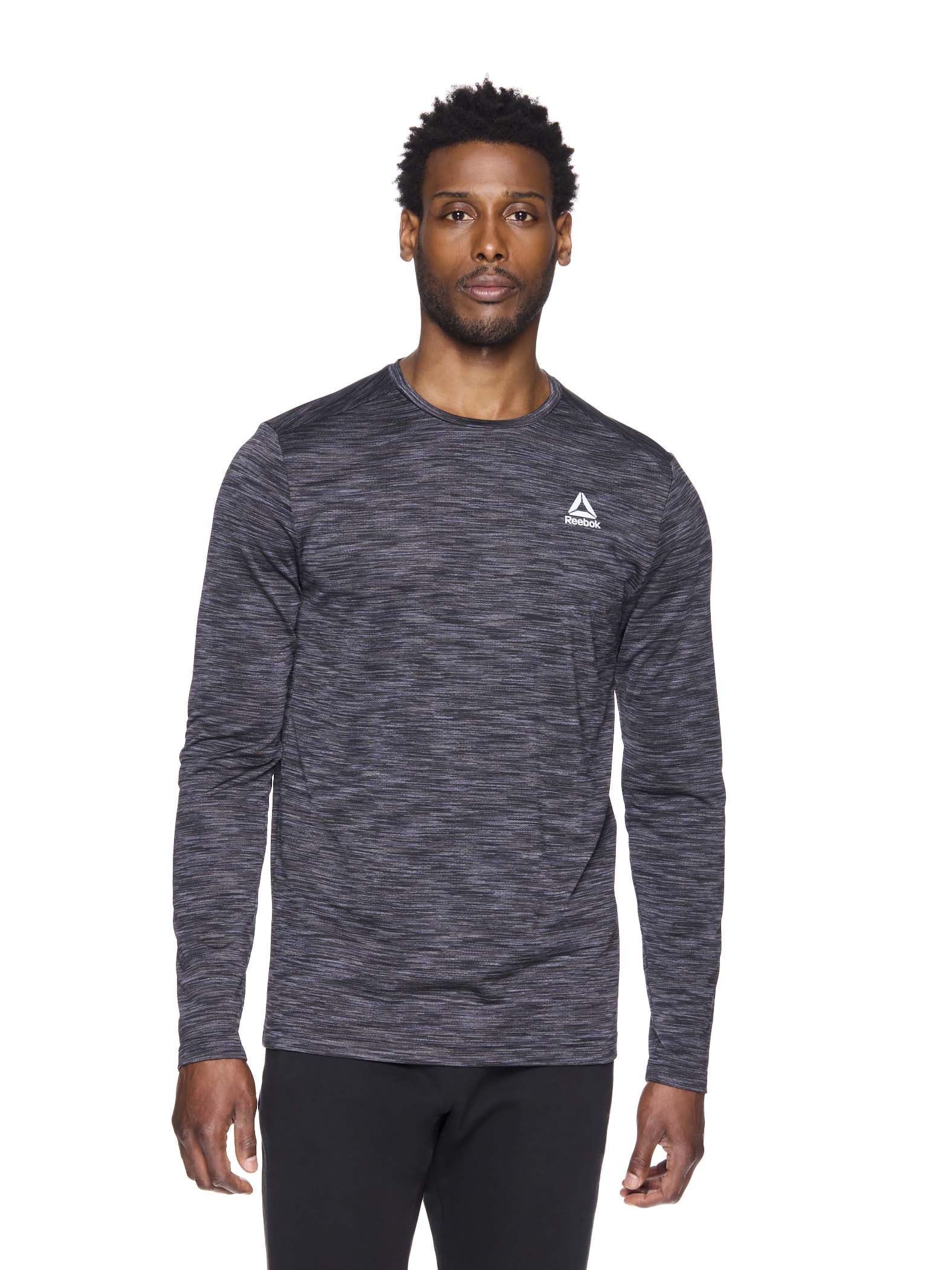 Mens and Big Mens Stride Performance Long Sleeve Shirt, Sizes XS-5XL