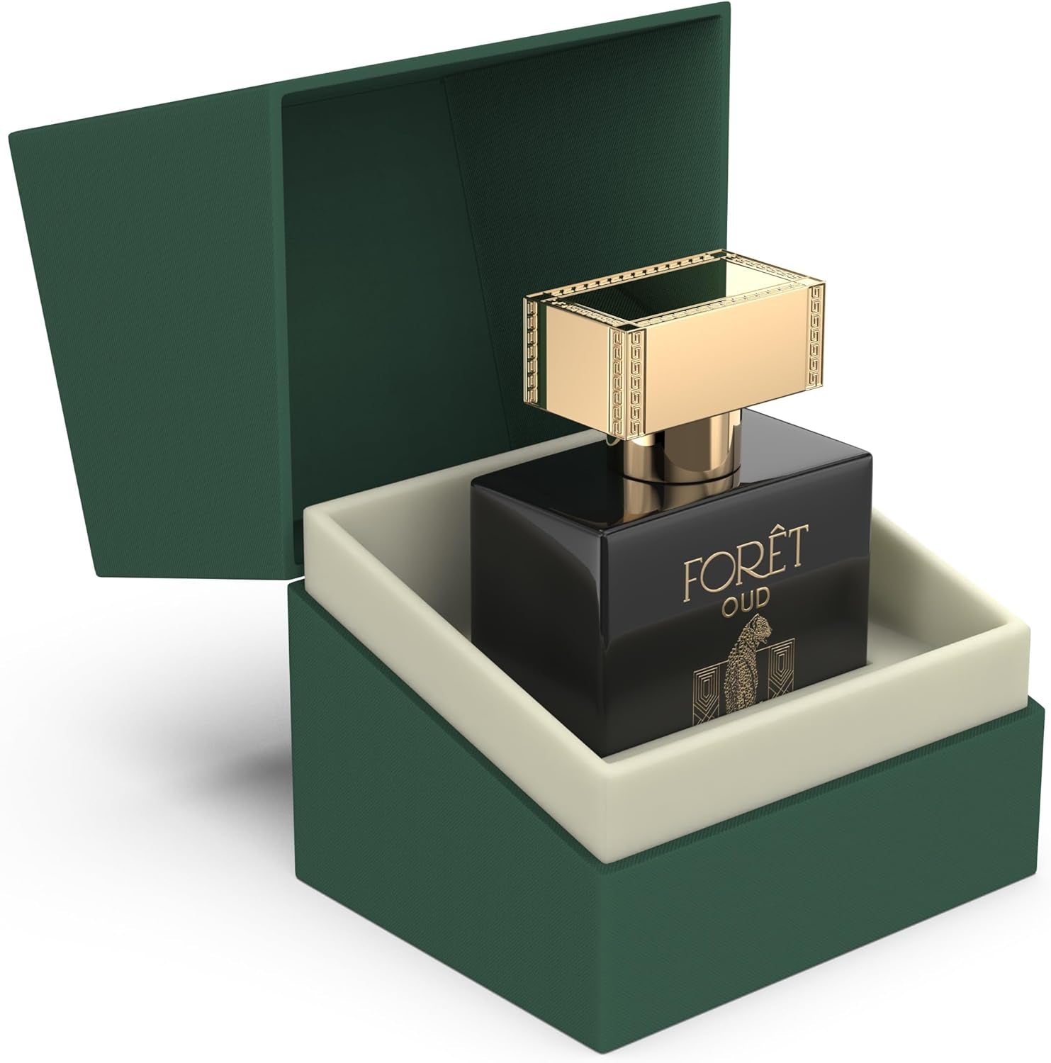 Oud Perfume for Men, 3.4 Oz Foret Oud Perfumes Anniversary Edition Long-Lasting Eau De Parfum, Luxury Woody Fragrance for Men, Perfume Spray