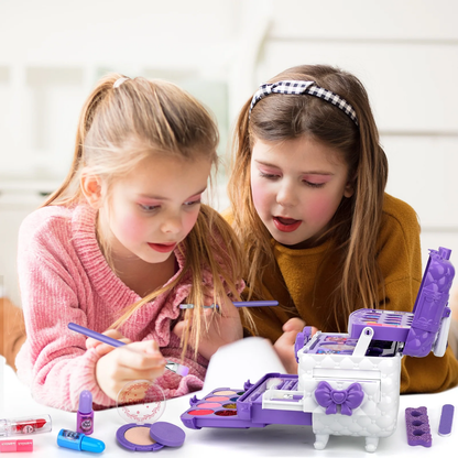 Kids Makeup Kit for Girl Gifts, 54PCS in 1 Makeup Toys Washable Little Girls Pri