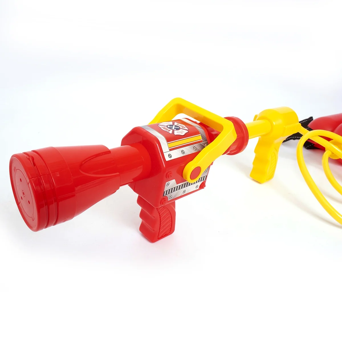 Firefighter Backpack Water Blaster – Firehose Role Play Toy for Outdoor Fun – Ag
