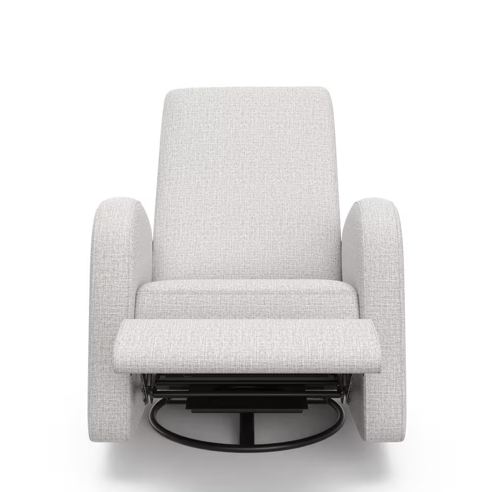 Santa Monica Steel Basketweave Power Recliner