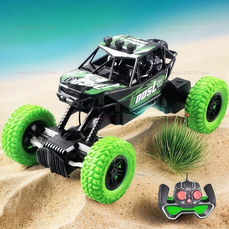 High-Speed Remote Control Off-Road Cars with LED Lights for Kids