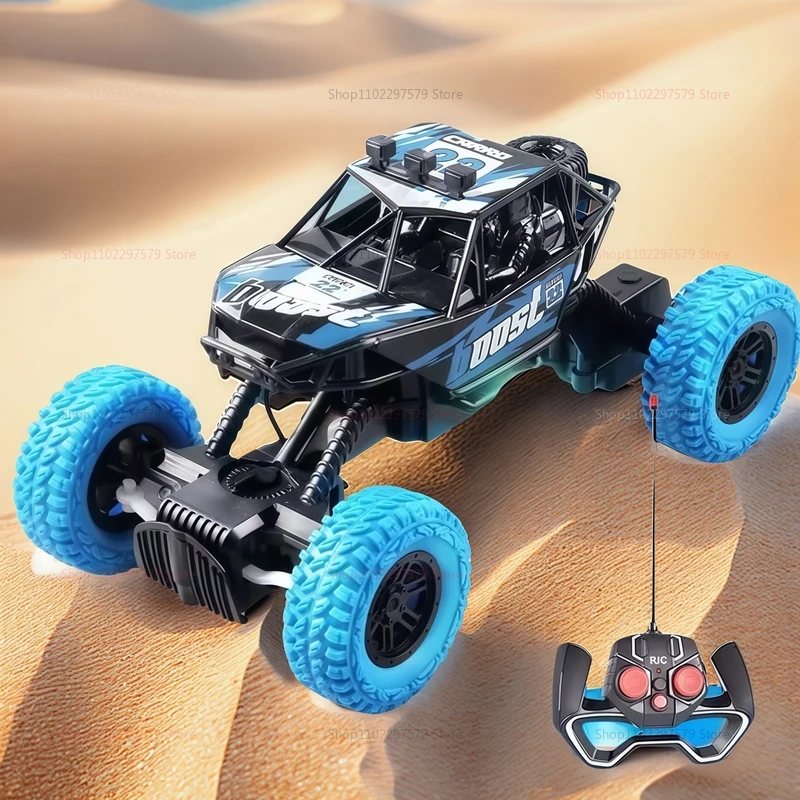 High-Speed Remote Control Off-Road Cars with LED Lights for Kids