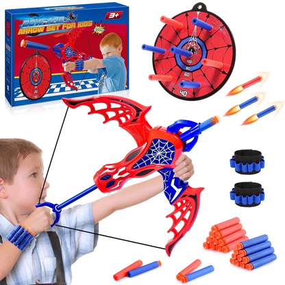 Bow and Arrow Set for Kids, Outdoor Toys Archery Set for 3-12 Year Old Kids Boys