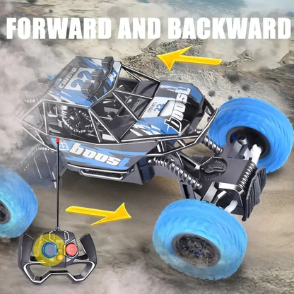 High-Speed Remote Control Off-Road Cars with LED Lights for Kids
