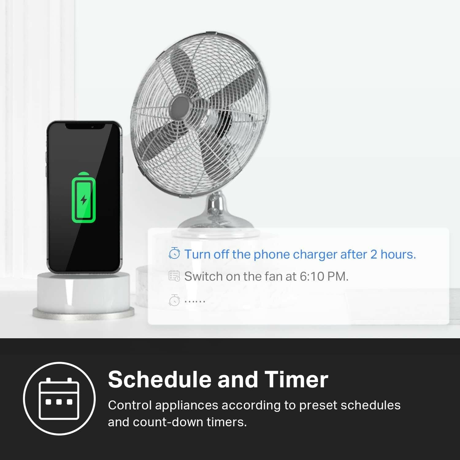 Kasa Matter Smart Plug W/ Energy Monitoring, Compact Design, 15A/1800W Max, Super Easy Setup, Works with Apple Home, Alexa &amp; Google Home, UL Certified, 2.4G Wi-Fi Only, White, KP125M (2-Pack)