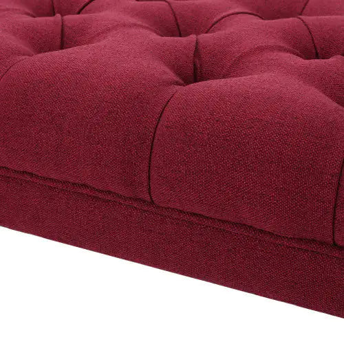 Crimson Seating Ottoman
