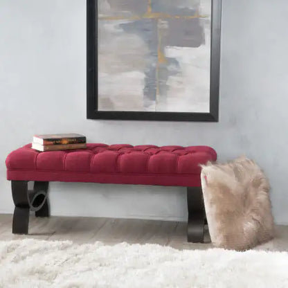 Crimson Seating Ottoman