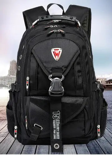 15.6-Inch Stylish Oxford Travel Backpack